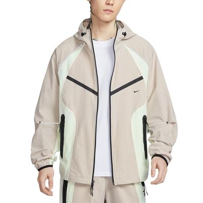 Veste à capuche zippée confortable à manches longues pour homme M Nk Tch Df Wv IU7497-236