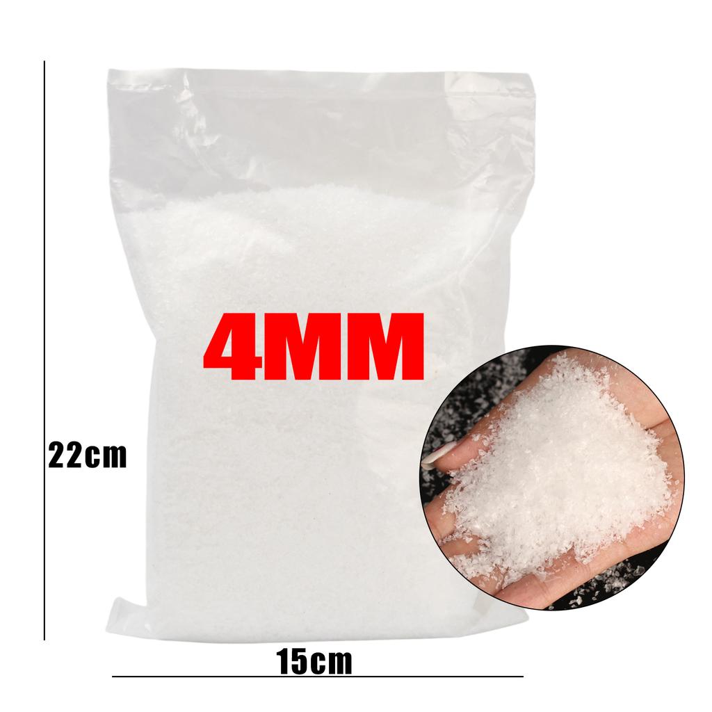 200g Snowflake Powder Summer Christmas Faux Snow Glitter Twinkles Snowflakes Powder Christmas Village Display Decoration Supply