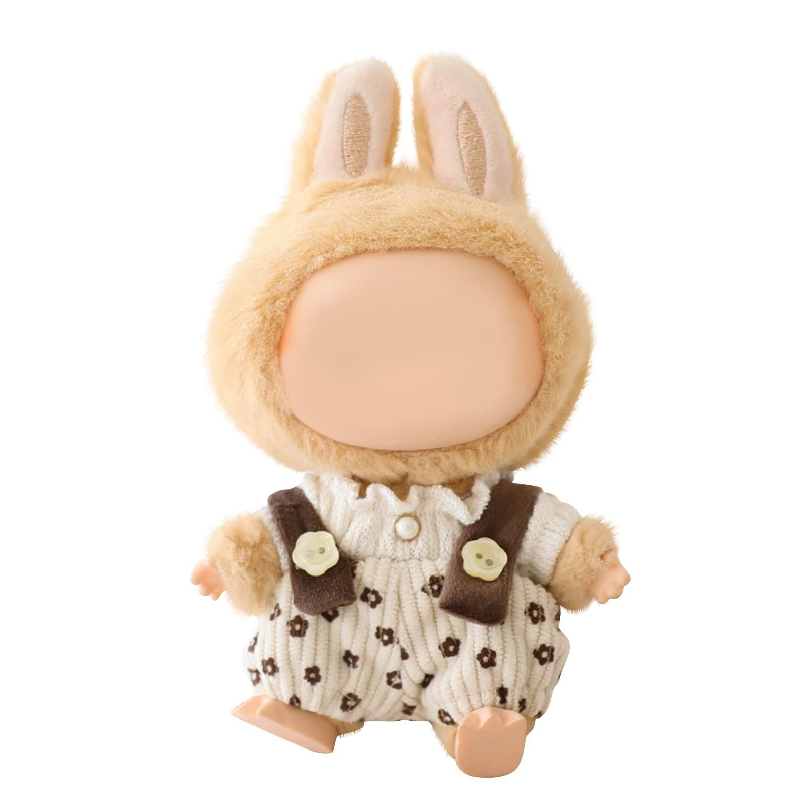 

Детская одежда ручной работы, кукольная одежда, украшения для кукол One Size бежевый