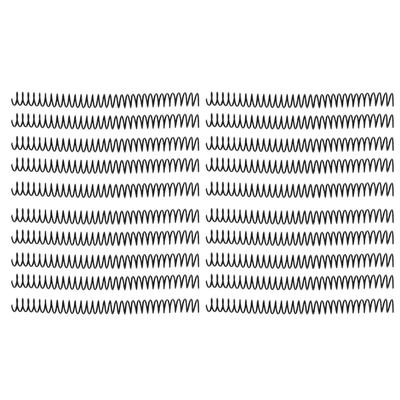20Pcs Plastic Spiral Binding Coils 19mm 3 4in ID 30 Holes Spirals for A4 A5 Notebook