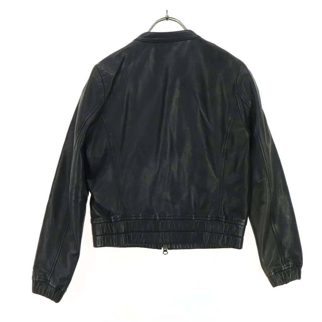 Jewel Changes Long Sleeve Leather Single Riders Jacket 38 Sheep Leather Women Used