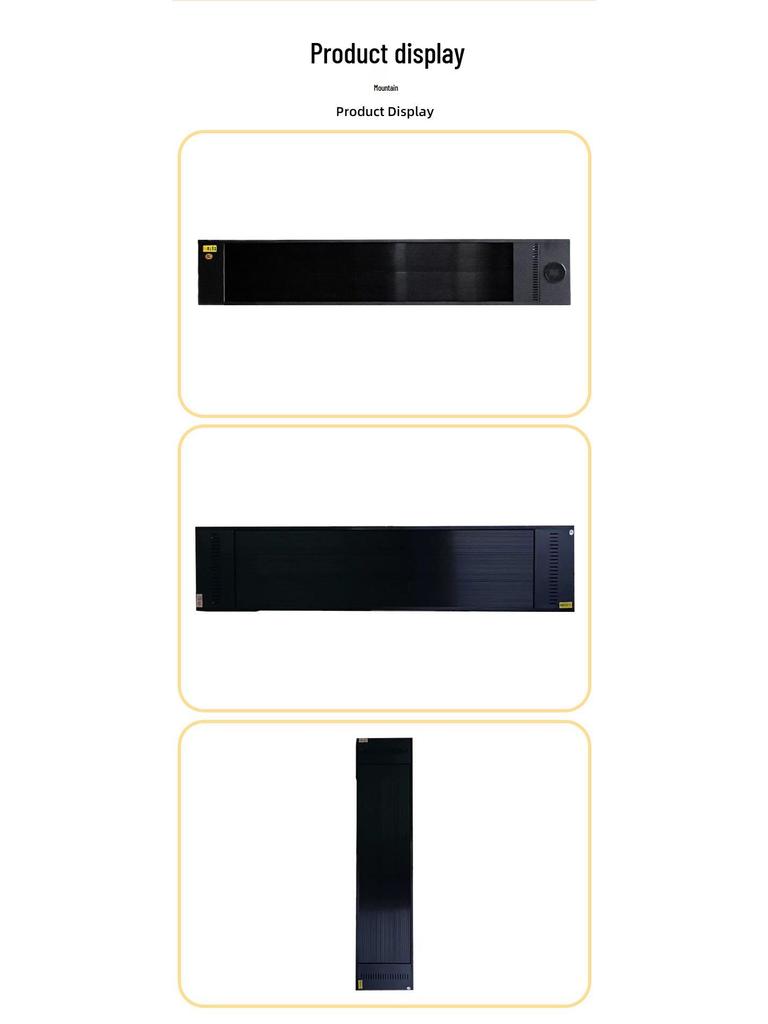 Graphene Intelligent Infrared Heater: Wall & Ceiling-Mounted Electric Radiator for Schools & Commercial Spaces