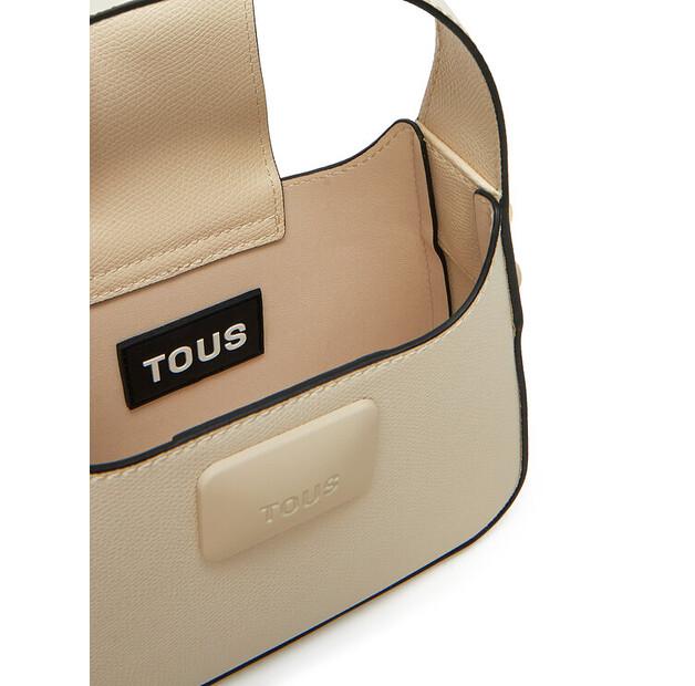 TOUS Mini Shoulder Bag T Lucia 2002039501 Light Beige