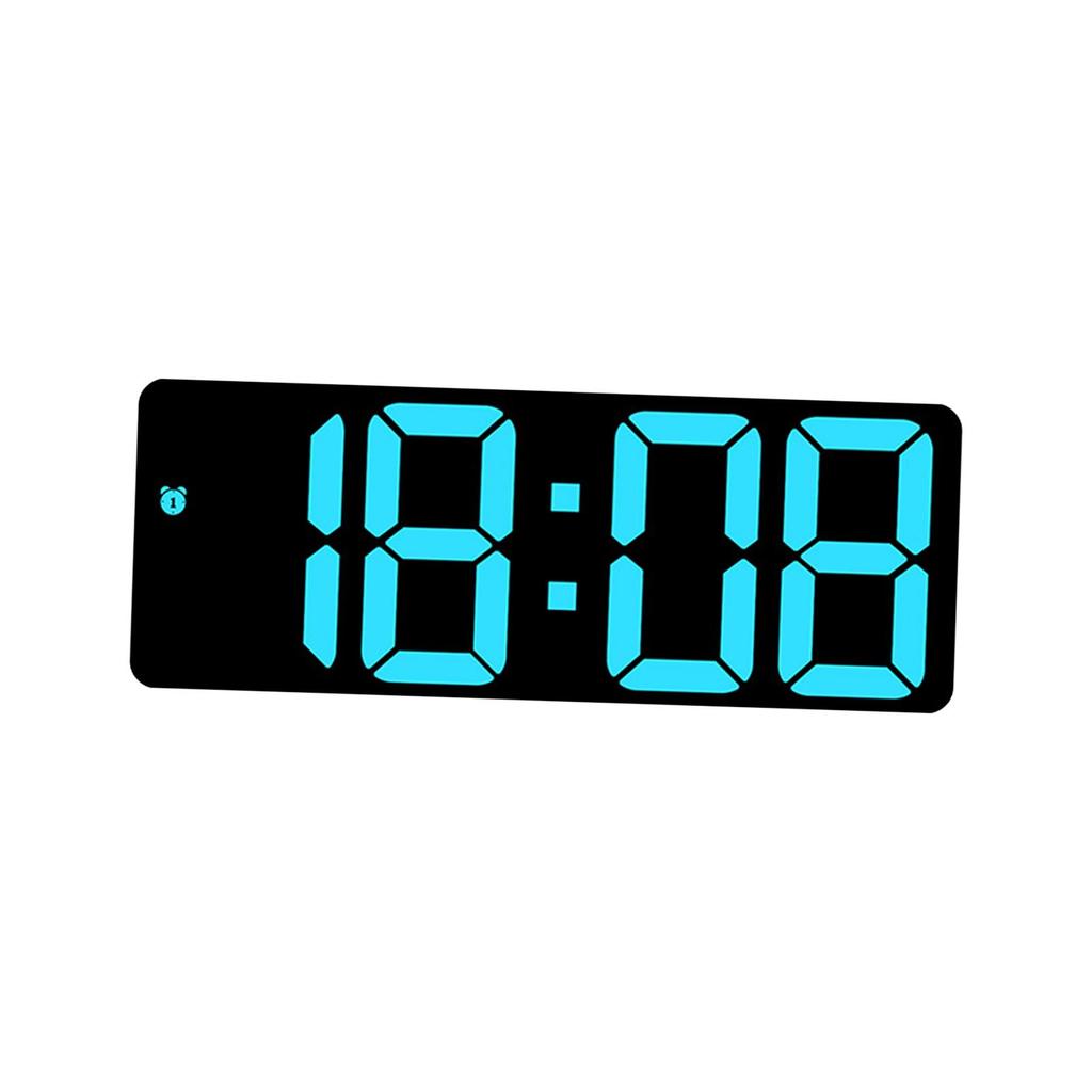 LED Desktop Alarm Clock 12H 24H Digital Wall Clock for Hall Festival Beside