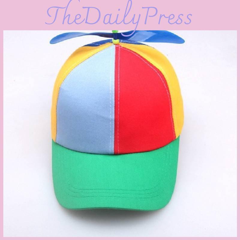 Kreative Abnehmbare Propeller Kinder Baseballkappe Sonnenschutz Atmungsaktiv Sommer Outdoor Hut Für Kinder Und Eltern