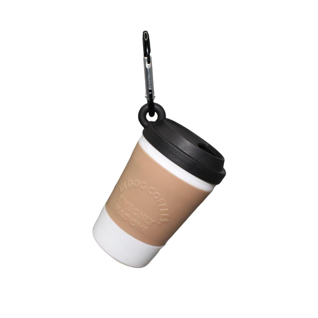 Coffee Cup Pet Poop Bag Dispenser: Portable Plastic Holder for Dog Waste Bags