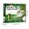 Calendrier de l'Avent de Noël Golf 24 Jours Accessoires de Sports de Balle Calendrier de l'Avent Sportif Pour Passionnés Joueurs Collectionneurs