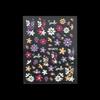 Sweet Small Fresh Flower Nail Art Sticker Summer Spring Self-Adhesive Nail Decals for Nails Decoration