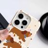 Ins Storm Point Puppy for Apple 16promax Mobile Phone Case for IPhone15plus Cartoon 14pro Skin Pattern