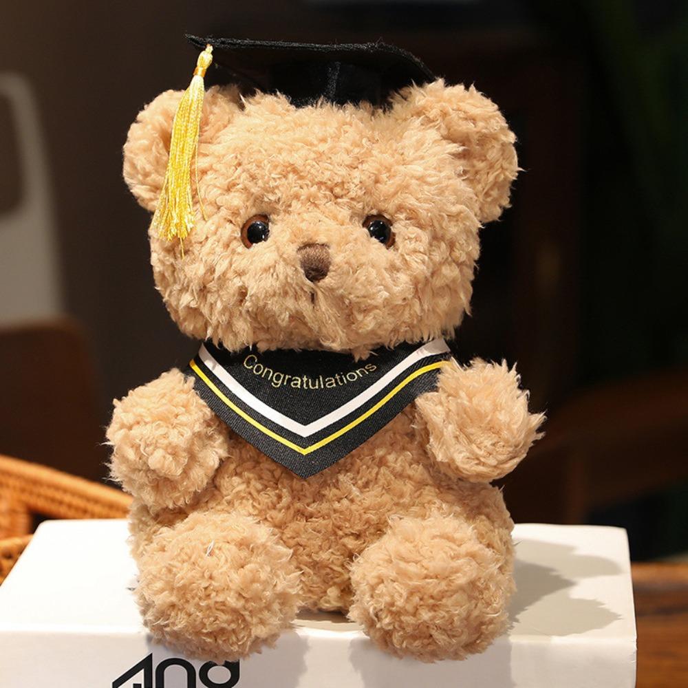 Graduation Dr. Bear Hat Dr. Bear Plush Bear Bachelor Teddy Bear Doll