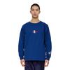 New Era SS22 Solid Color Logo Print American Sweatshirt Unisex sweatshirt Blue 13134292