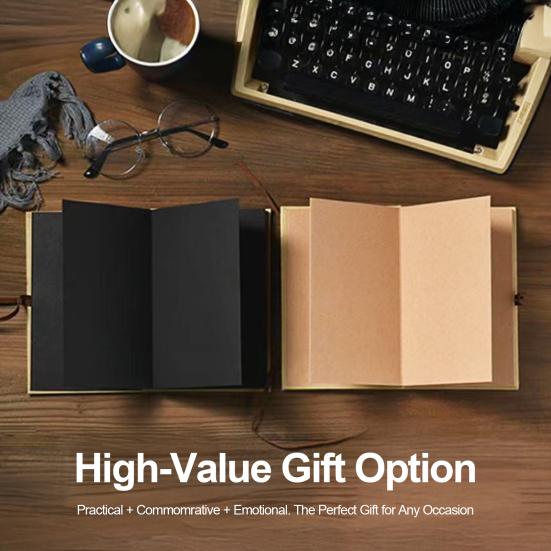 Accordion Scrapbook Album Stretchable Folding Hardcover Photo Album DIY Handmade Couples Memory Book Valentine's