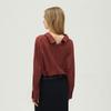 EBM Slit Tie Shirt Blouse Emq8Wbl030