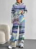 Vertigo 1116 European and American Autumn/Winter Casual Long-Sleeve Set, Women's Hoodie and Long Pants Two-Piece Set