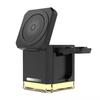 JEDI 2025 Simple Fast Charing 4 in 1 Cylindrical Wireless Charge Station Magic Cube Charger 3In1 Magnetic With RGB Light