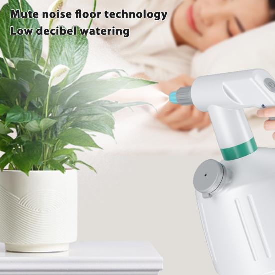Cordless Electric Sprayer 2L Rechargeable Spray Bottle Portable Lightweight Gardening Sprinkler