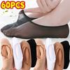 10/30 paia Calzini Antiscivolo Invisibili Pantofole Senza Cuciture Seta di Ghiaccio Calzini Corti Estivi Monocolore Casual Traspiranti a Taglio Basso Donna