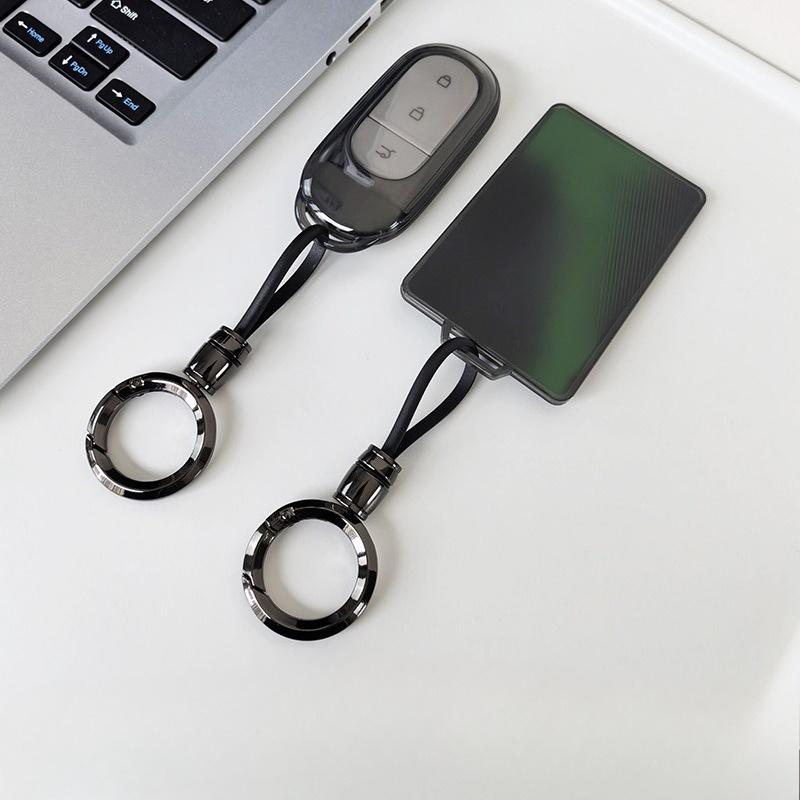 Transparent Car Key Fob Cover Tpu Protector Case For Leapmotor T03 S01 C11 C01  Keyless Entry Smart Bag Keychain