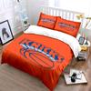 "Logo dei Knicks con pallacanestro." Set lenzuola Set copripiumino Copripiumini Federe(1*Copripiumino 2*Federe senza imbottitura piumone)