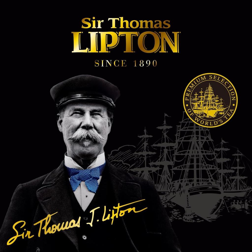 Sir Thomas Lipton Earl Grey Polypropylene Tea 50 Bags November Tea, Bags, (Best Before 10, 2026)