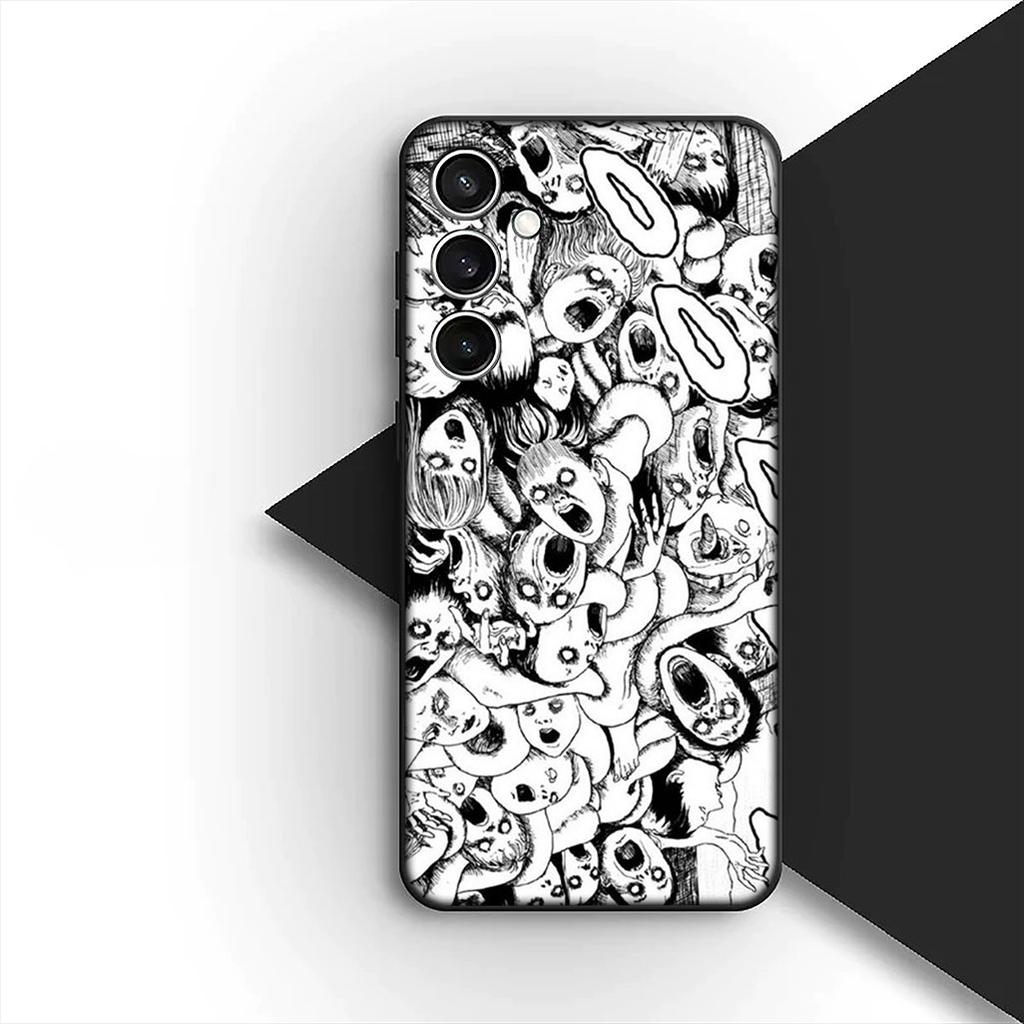 Cover for Samsung Galaxy S10 S8 S9 Plus A33 A34 A31 70 A71 A72 Note 20 9 8 S10E Casing Phone Case Horror Junji Ito Tomie Cartoon