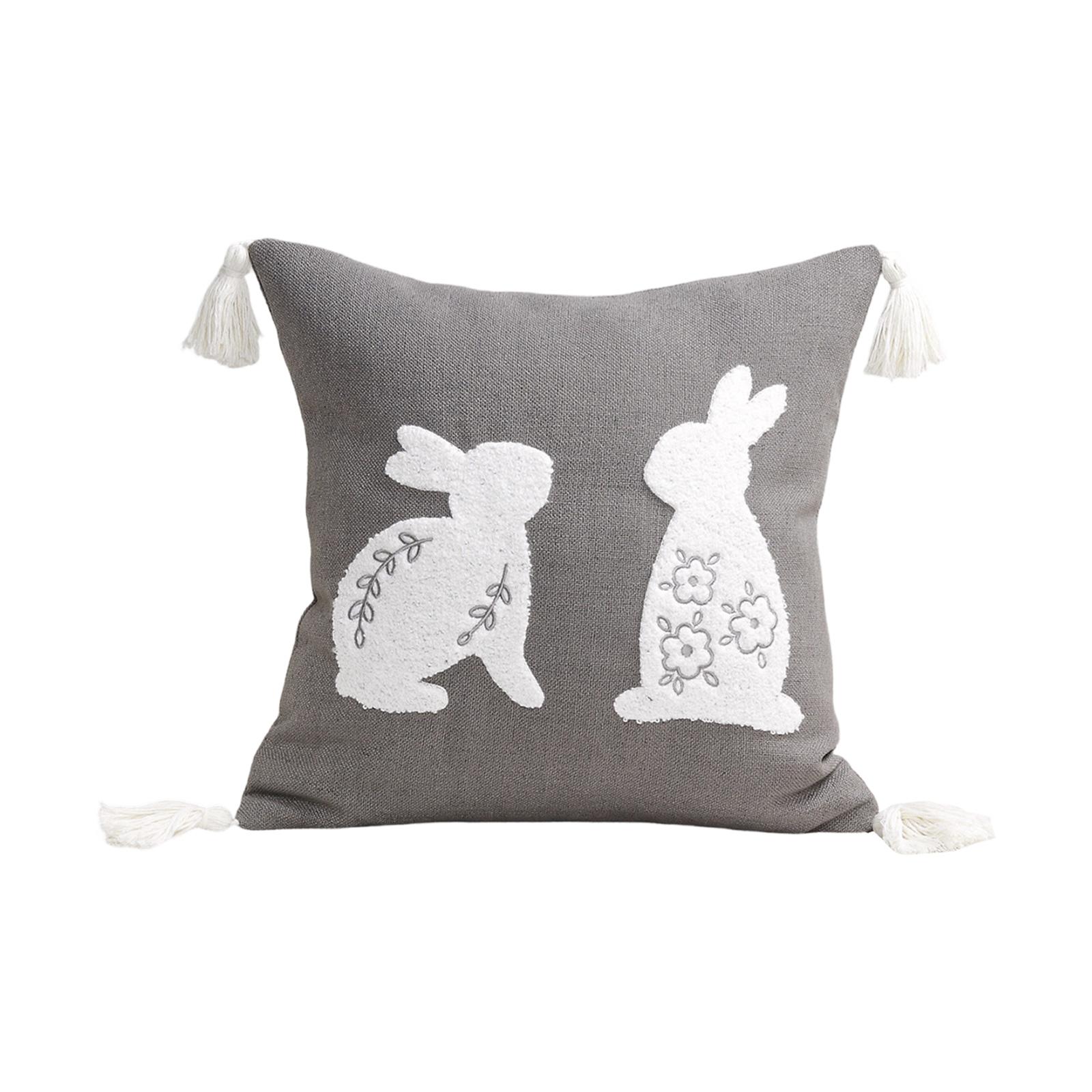 

Easter Bunny Pillowcase Decoration, Easter Festive Atmosphere, Home Throw Pillowcase