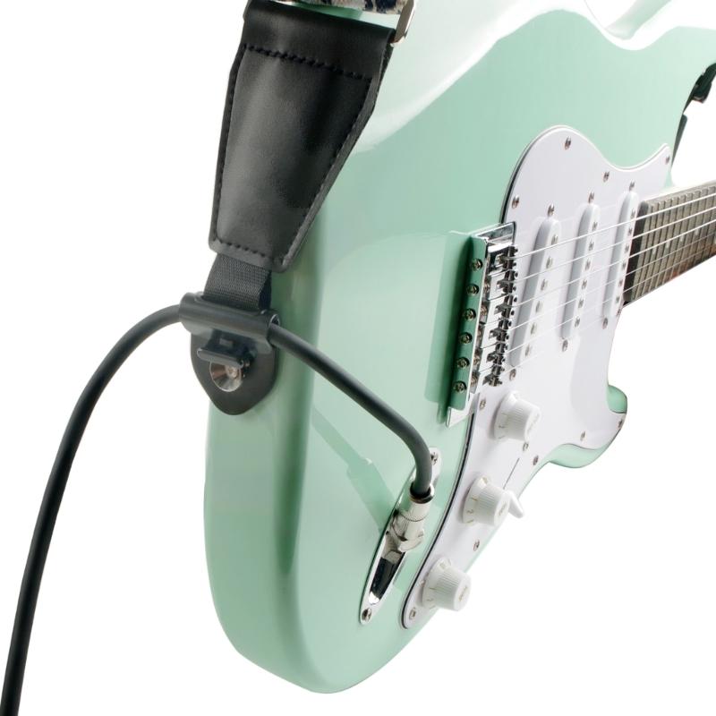 Adjustable Guitar Strap Acoustic Guitar Shoulder Belt Strap with Leather Ends Stringed Instrument Accessories