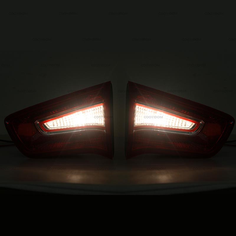 1PCS Outer Inner Rear Bumper Left Right Tail Light Tail Lamp Rear Brake Stop Fog Light For KIA Sportage R 2011 2012 2013 2014