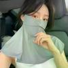 Summer Ice Silk Sun Protection Mask For Women UPF50+ Anti-UV Scarf Outdoor Cycling Hiking 360° Face Neck Cover