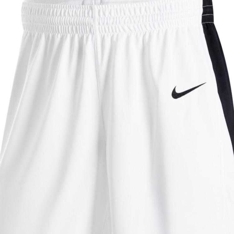 New Nike Basketball Shorts Men's White/Black HF0520-100