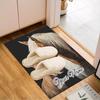 1PC Custom Name Horse Love: Mother Foal Theme Floor Mat Ideal for Living Room, Game Rooms, Office, Bedroom,Floor Mat Playful Design