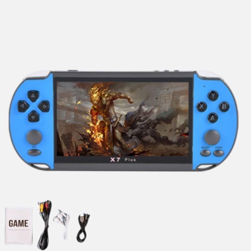 Portable Retro Gaming Console X7plus 5.1 Inch Vintage Handheld Game System
