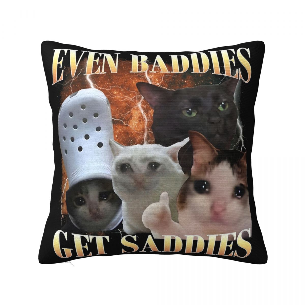 

Brr Brr Patapim Funny Italian Brainrot Meme Square Pillow Cases Cushion Covers Decorative Throw Pillow Case Cover for Sofa 30x30cm