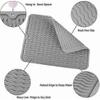 Heat-Resistant Non-Slip Silicone Mat for Dish Drying and Drainage Protection Placemat