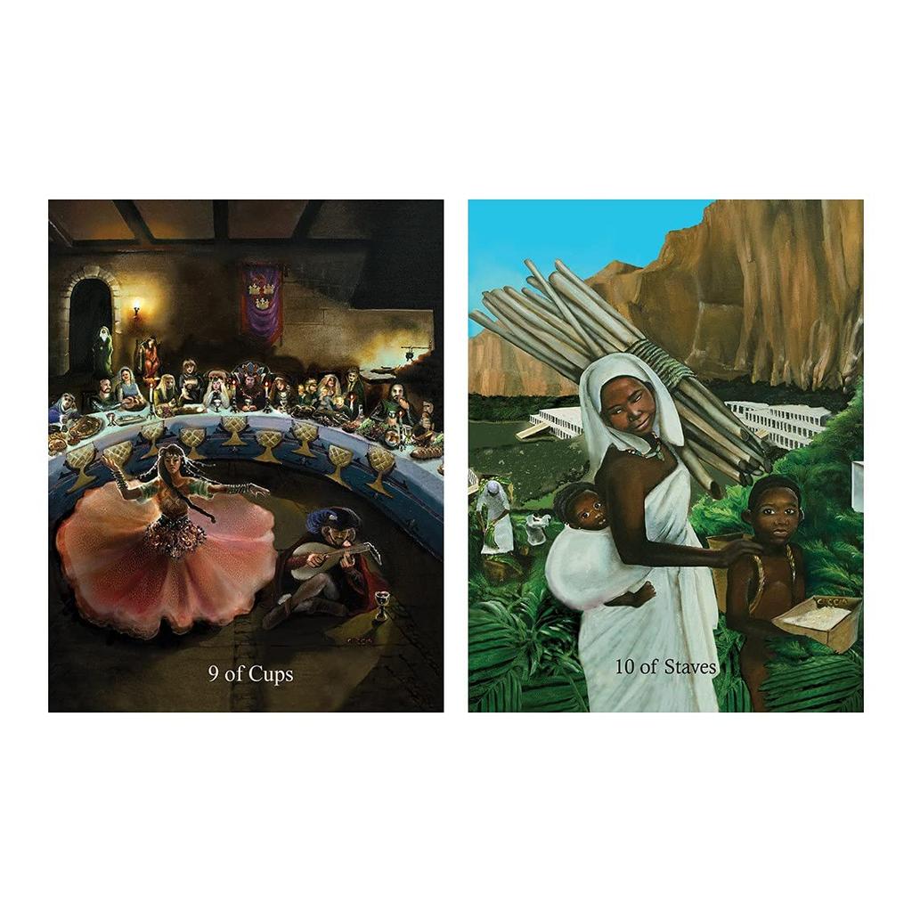 Kancharo 78-Card Tarot Card Set [Ancestral Path Tarot] Includes Japanese Tarot Card Instructions & Pouch (Authentic)