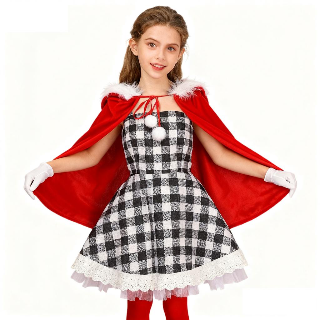 Christmas Green Hair Man's Friends' Action Movie Costume Role-playing Clothing Cosplay Costume Dress Cape Style Role-playing Clothing