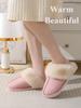 Woolen Home Slippers, Indoor Warm Slippers, Cotton Slippers