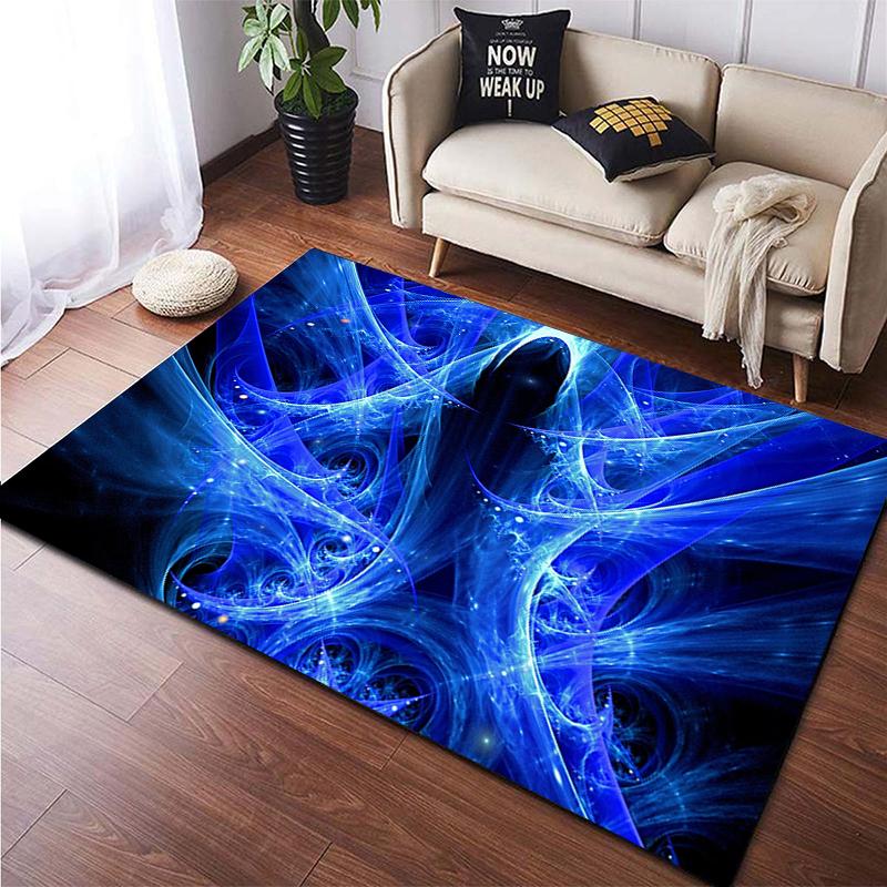 Colorful Magical Fantasy Abstract Art Printed Carpet for Living Room Home Decoration Mats Boho Rugs Area Rug for Bedroom