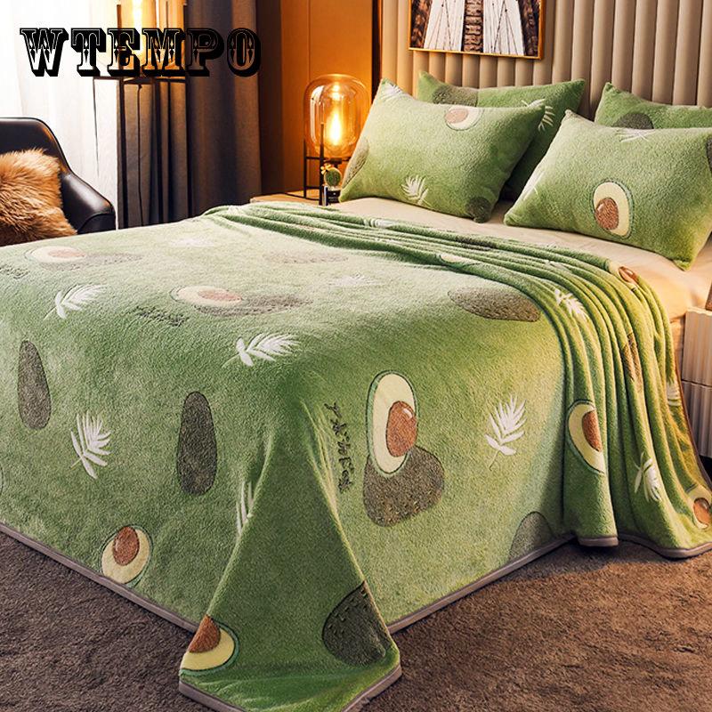 Coperta in Pile Super Morbida in Microfibra per Letto Coperta in Flanella Calda Plaid Coperta Plaid Peluche Copriletto Mantas Biancheria da Letto per Bambini