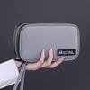 Portable Small Accessories Data Bag Waterproof USB Drive Data Cable Storage Pouch Travel Business Trip Organizer Zipper Bags