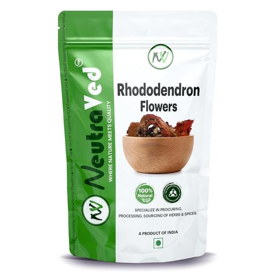 

Чай травяной из цветков рододендрона NeutraVed 50г | Собран в лесах Гималайского пояса | Без кофеина - 50г
