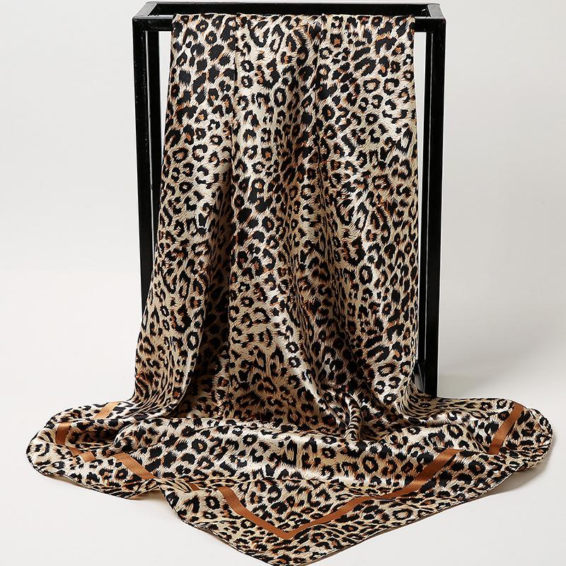 

Весна/лето Новый женский шелковый шарф 90 * 90 см Имитация шелкового твила квадратный шарф Модный принт большой квадратный шарф профессиональный шарф 90*90cm