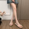 Fairy wind one-word non-slip slippers summer wear cool slippers
