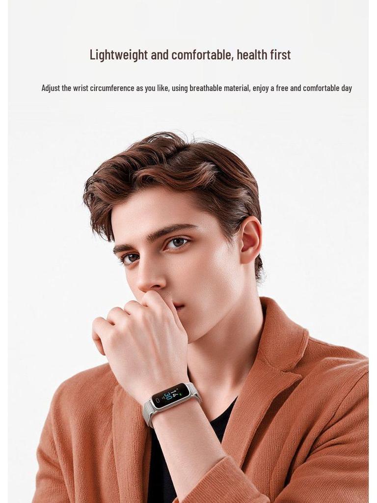 GTL1 Smart Bluetooth Fitness Bracelet: Health Monitoring, Pedometer, Magnetic Charging, Waterproof, Universal Fit.