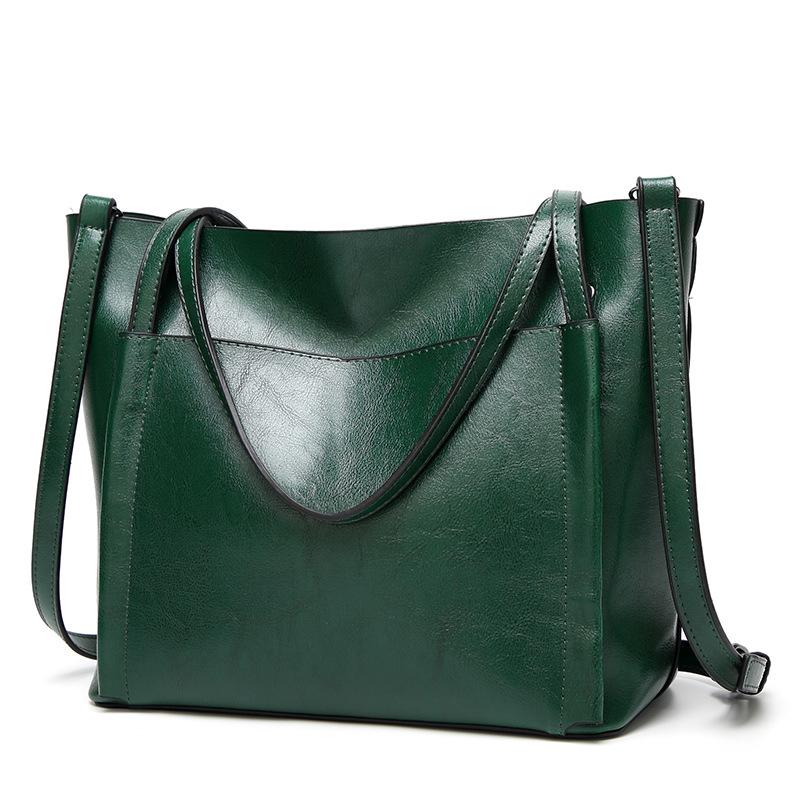 Women's New European & American Fashion Leather Crossbody Shoulder Handbag