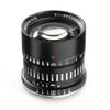 TTArtisan 50mm C RF Mount Black x Silver Lens by Meisho Warranty f/0.95 EOS-R APS-C Optical, 2-Year