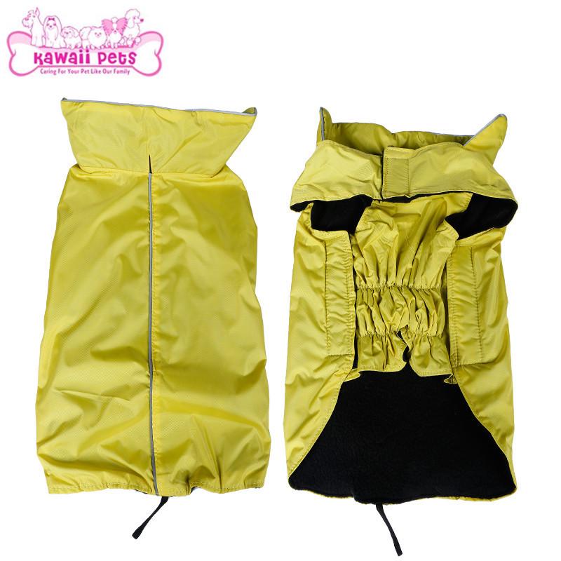 Waterproof Jacket Vest for Dogs - Plush Pet Clothing for Large, Medium, and Small Breeds