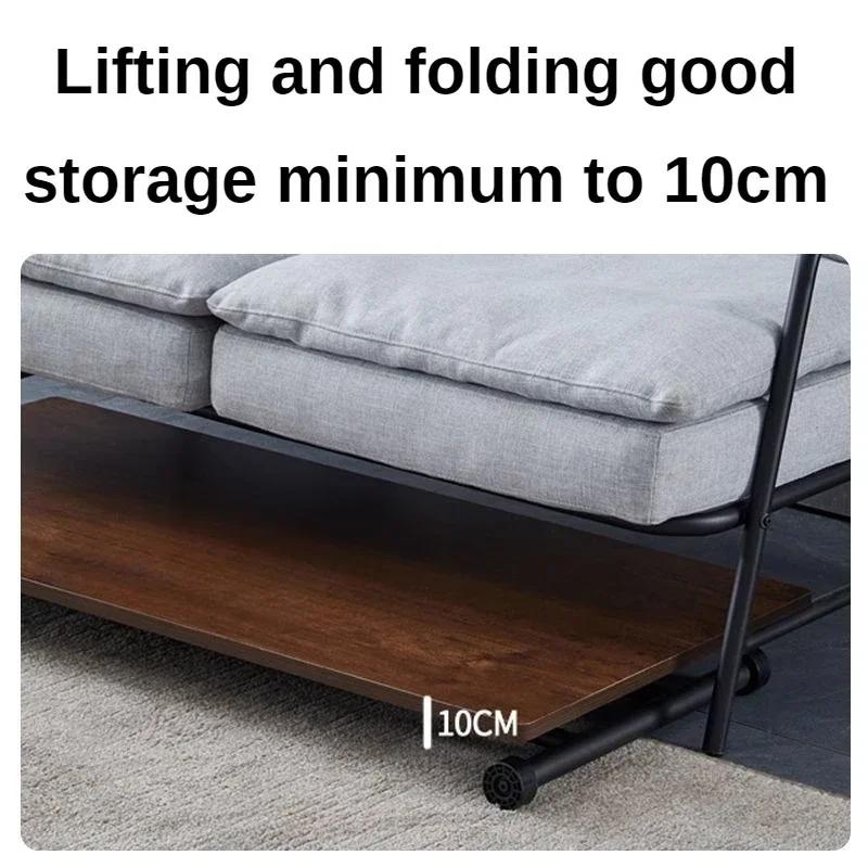 Extendable Dining Table Removable Lift Top Tables Multifunctional Desk Portable Folding Low Coffee Table Kitchen Home Furniture