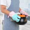 1pcs High Temperature Heat Insulation Microwave Oven Gloves Household Kitchen Baking Oven Mit Heat-Proof Thickening Baking Tools