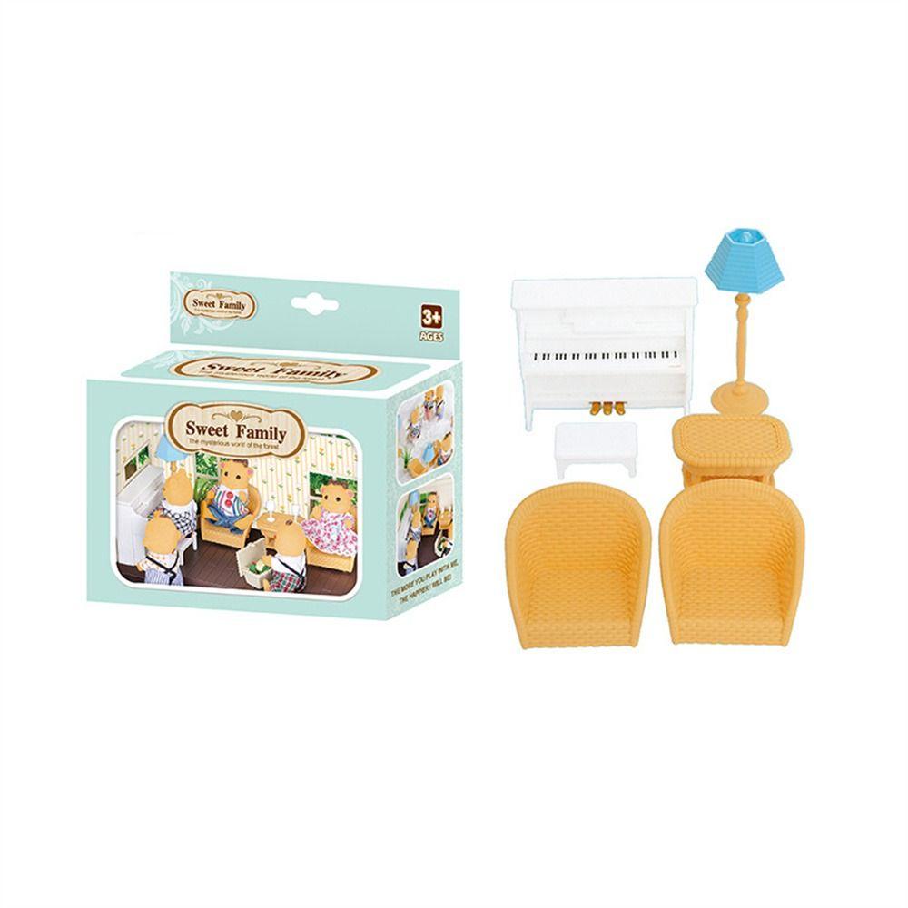 For Children Bathroom Dollhouse Furniture Kitchen Cooking Toy Pretend Play Toy Miniature Furniture